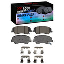 DFC 12-17 Dodge Attitude Front & Rear Geospec Rotors w/4000 HybriDynamic Brake Pads w/Hardware