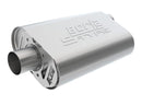 Borla CrateMuffler Stock SBC 283/327/350 ATAK 2.25in Offset/Offset 14inx4.35inx9in Oval Muffler