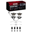 DFC 00-11 Audi A4 Quattro Front Active Performance Pads and Hardware Kit