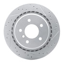 R1 95-02 BMW Z3 Left Rear Drilled & Slotted Geo-Carbon Rotor