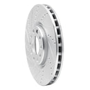 R1 13-23 Chrysler 200 Front Drilled & Slotted Silver Brake Rotor Set
