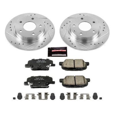 Power Stop 14-16 Mazda 3 Front & Rear Z23 Evolution Sport Brake Kit