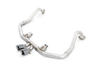 AWE Tuning Porsche 718 Boxster / Cayman Track Edition Exhaust - Chrome Silver Tips