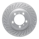 DFC 12-16 Porsche 911 Right Rear Drilled GeoSPEC Coated Rotor