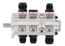 Peterson Fluid Systems R4 3-Stage Oil Pump - Left Side Mount - Rear Drive - Front Pressure