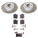 Power Stop 00-03 Mercedes-Benz CLK430 Front and Rear Semi-Coated Rotor Kit