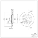 DFC GeoSPEC Coated Rotors - Plain
