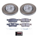 Power Stop 12-20 Dodge Durango Front and Rear Semi-Coated Rotor Kit