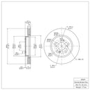 DFC GeoSPEC Coated Rotors - Plain