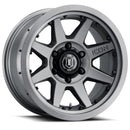 ICON Rebound Pro 17x8.5 / 5x5.5 / 0mm / 4.75in BS Titanium Wheel