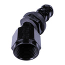 Russell 10AN Twist-Lok 30 Degree Hose End - Black