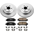 Power Stop 05-09 Subaru Legacy Front & Rear Z17 Evolution Geomet Coated Brake Kit