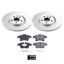 Power Stop 19-20 Ford Police Responder Hybrid Front & Rear Z17 Evolution Geomet Coated Brake Kit