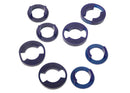 SuperPro 2015 Ford Mustang EcoBoost Premium Rear Subframe Mount Insert Bushing Set