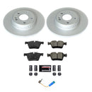 Power Stop 17-18 Mercedes-Benz C300 Front & Rear Z17 Evolution Geomet Coated Brake Kit