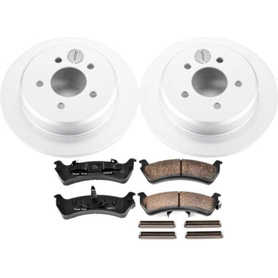 Power Stop 95-01 Ford Explorer Front & Rear Z17 Evolution Geomet Coated Brake Kit