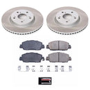 Power Stop 16-22 Honda HR-V Front and Rear Semi-Coated Rotor Kit