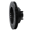 R1 95-97 Ford Ranger (USA/Canada) Front Left Drilled & Slotted Black Brake Rotor