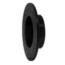 R1 10-19 Audi A3 Rear Right Drilled & Slotted Black Brake Rotor