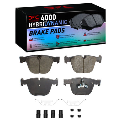DFC 09-17 BMW 740Ld xDrive Rear 4000 HybriDynamic Brake Pads and Hardware Kit