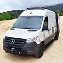 Westin 19-24 Mercedes-Benz Sprinter High Roof Mesa Side Ladder - Textured Black