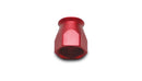 Vibrant -8AN Hose End Socket for PTFE Hose Ends - Red