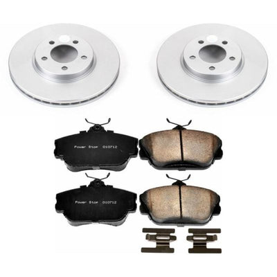 Power Stop 96-99 Ford Taurus Front & Rear Z17 Evolution Geomet Coated Brake Kit