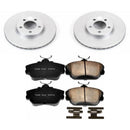 Power Stop 96-99 Ford Taurus Front & Rear Z17 Evolution Geomet Coated Brake Kit