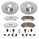 Power Stop 98-02 Subaru Forester Front & Rear Z26 Street Warrior Brake Kit