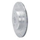 R1 19-23 Subaru Ascent Front & Rear Drilled & Slotted Silver Brake Rotor Set