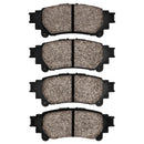 DFC 10-20 Toyota Sienna Rear 4000 Hybridynamic Brake Pads