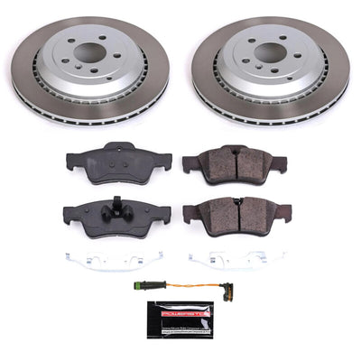 Power Stop 07-09 Mercedes-Benz R320 Front and Rear Semi-Coated Rotor Kit