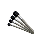Nitrous Express 4AN 12ft Stainless Steel Braided Hose - Black
