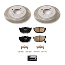 Power Stop 02-05 Hyundai Elantra Front and Rear Semi-Coated Rotor Kit