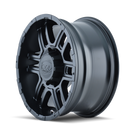 ION Type 179 16x8 / 8x165.1 BP / 10mm Offset / 130.8mm Hub Matte Black Wheel