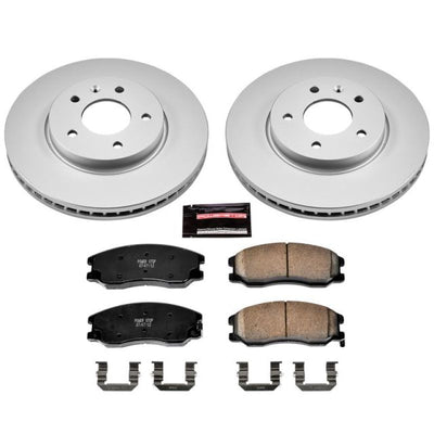 Power Stop 12-15 Chevrolet Captiva Sport Front & Rear Z17 Evolution Geomet Coated Brake Kit