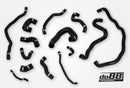 do88 07-10 BMW 135i/335i N54 (E82/E88/E9X) Coolant Hoses - Black