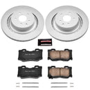Power Stop 08-13 Infiniti G37 Front & Rear Z17 Evolution Geomet Coated Brake Kit