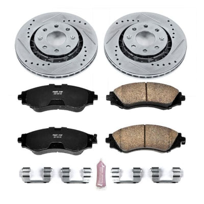Power Stop 13-15 Chevrolet Spark Front & Rear Z23 Evolution Sport Brake Kit