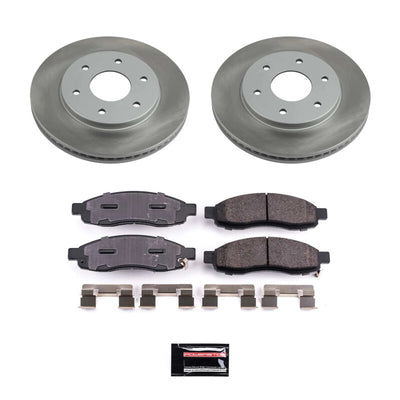 Power Stop 04-05 Infiniti QX56 Front and Rear Semi-Coated Rotor Kit