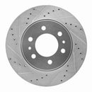 R1 09-09 Ford F-150 Front Drilled & Slotted Silver Brake Rotor Set