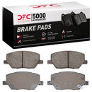 DFC 15-21 Fiat 500X Front 5000 Advanced Ceramic Brake Pads