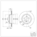 DFC GeoSPEC Coated Rotors - Plain