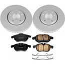 Power Stop 08-11 Saab 9-3 Front & Rear Z23 Evolution Sport Coated Brake Kit