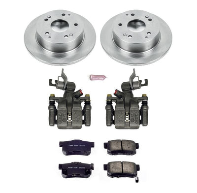 Power Stop 98-02 Honda Accord Front & Rear Autospecialty Brake Kit w/Calipers