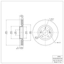 DFC GeoSPEC Coated Rotors - Plain