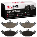 DFC 88-00 Dodge Monaco Rear 5000 Advanced Semi Metallic Brake Pads