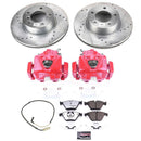 Power Stop 09-10 BMW 328i xDrive Front & Rear Z26 Street Warrior Brake Kit w/Calipers