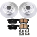 Power Stop 91-95 Acura Legend Front & Rear Z17 Evolution Geomet Coated Brake Kit