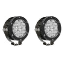 Westin Axis LED Auxiliary Light 4.75 inch Round Spot w/3W Osram (Set of 2) - Black